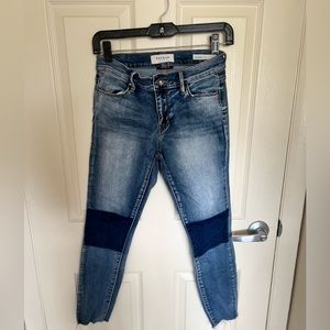 PacSun color block blue jeans